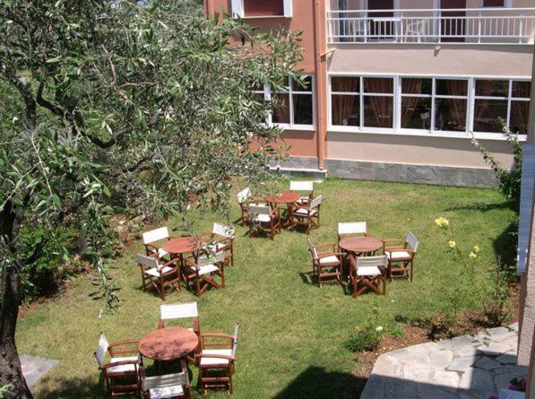 Aparthotel Amarilia à Skala Rachoni  Extérieur photo